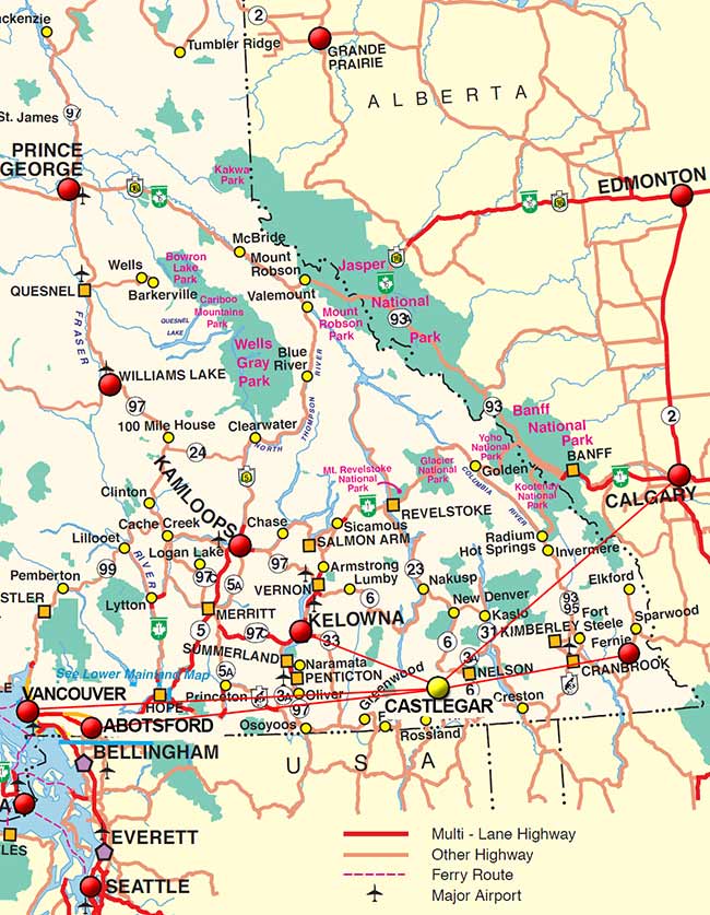 Flights To Castlegar / Charter Flight Network